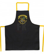 Harry Potter cooking apron Hogwarts Logo Black